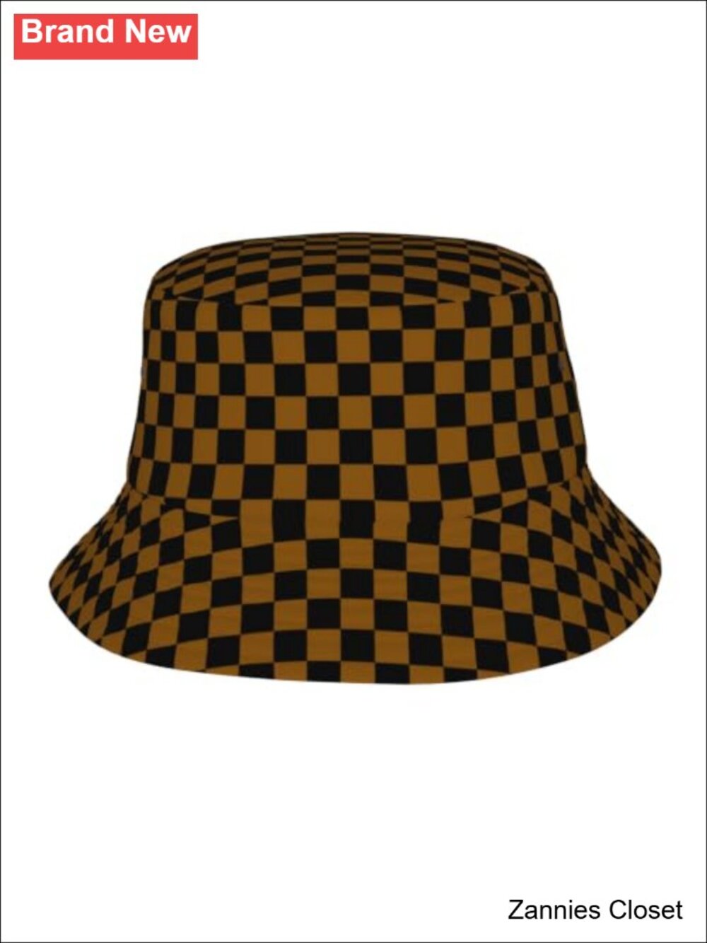 🤠 Cartoon Flag Bucket Hat 100% Polyester Twill Foldable Packable Sun